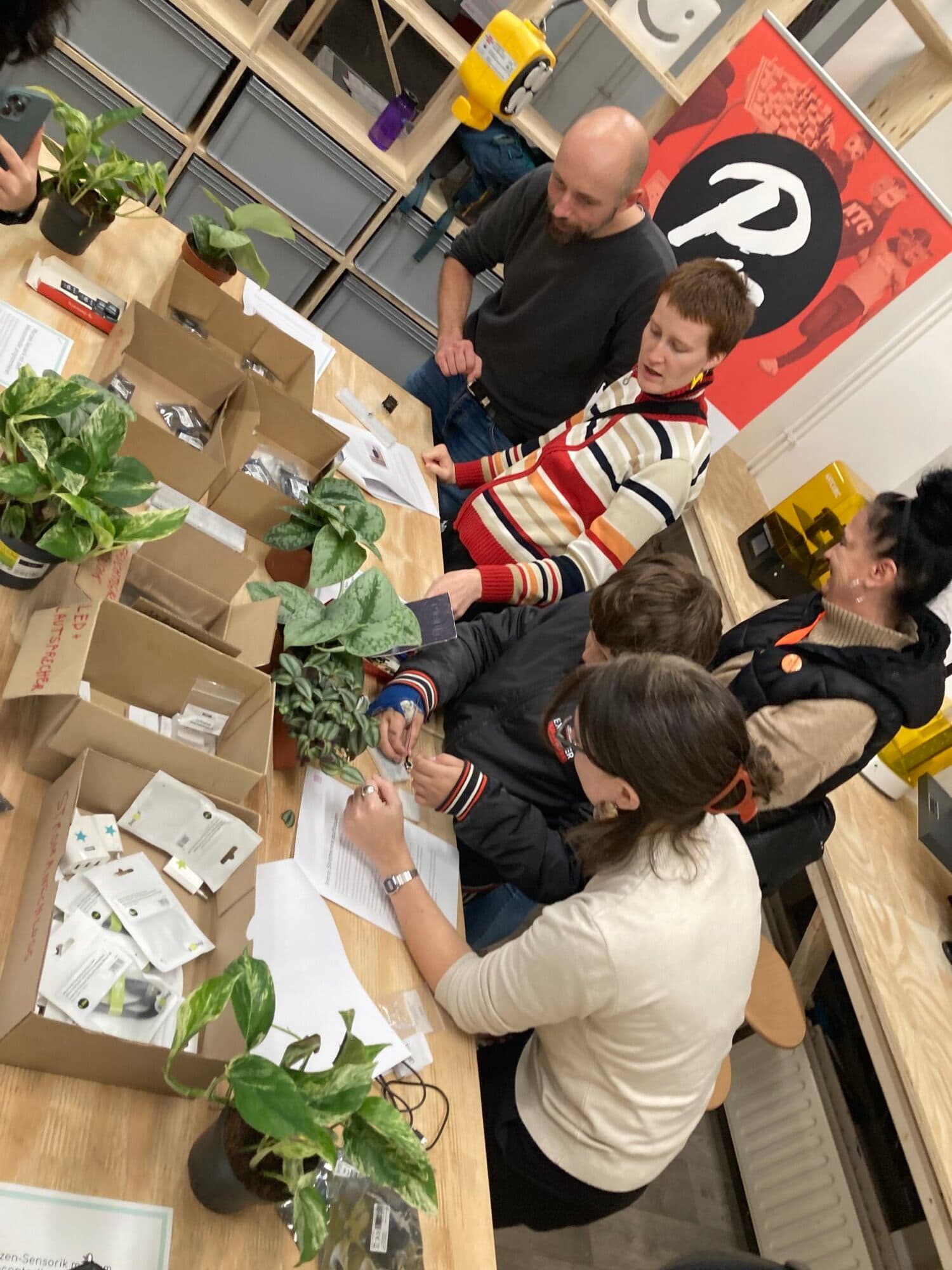 Impressionen vom Soft Opening des Smart-City-Bildungszentrums am 30. Oktober 2024 in der Passage 13.