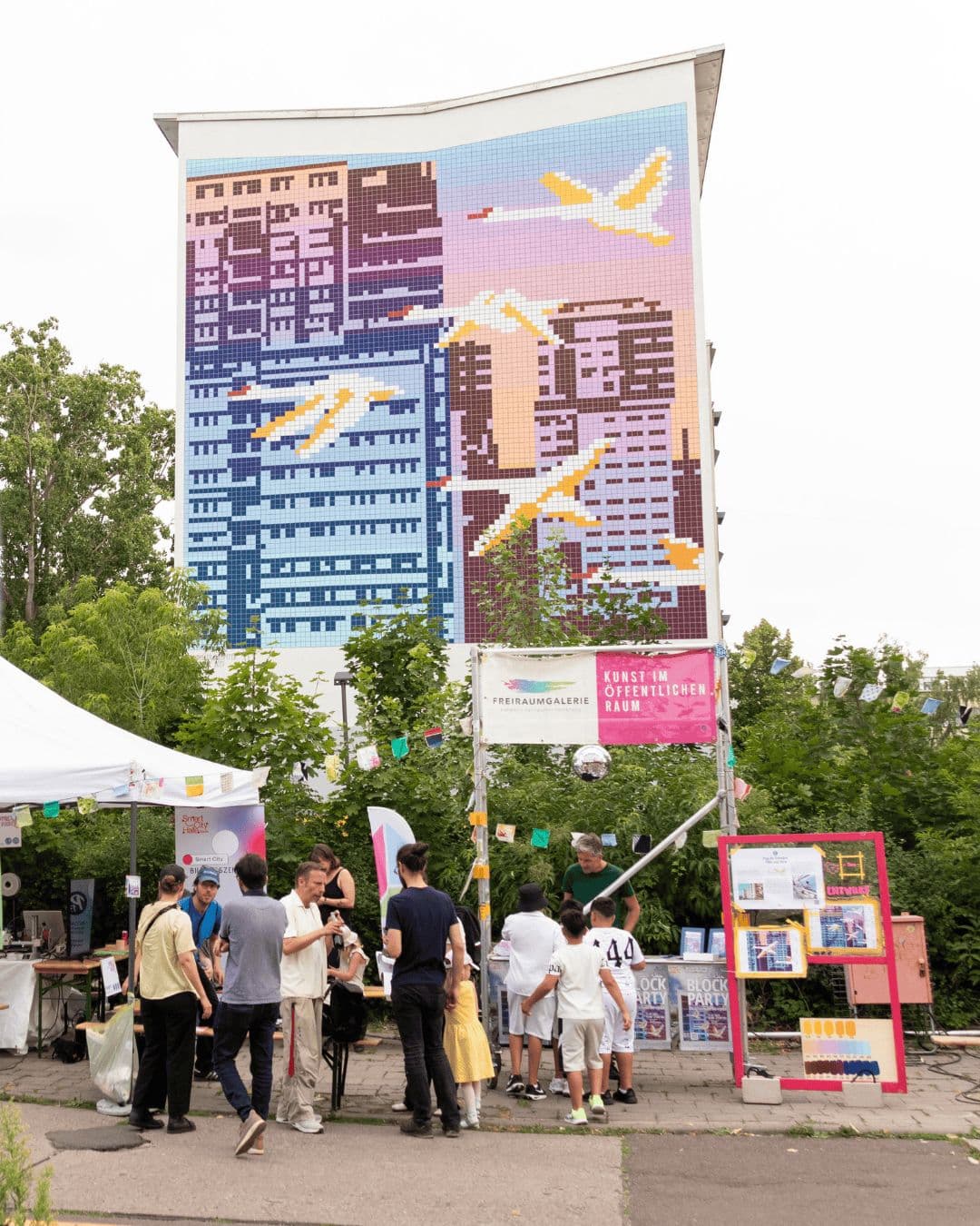 3. Smart-City-Blockparty; Foto von: Paul Fiedler, science2public e.V.