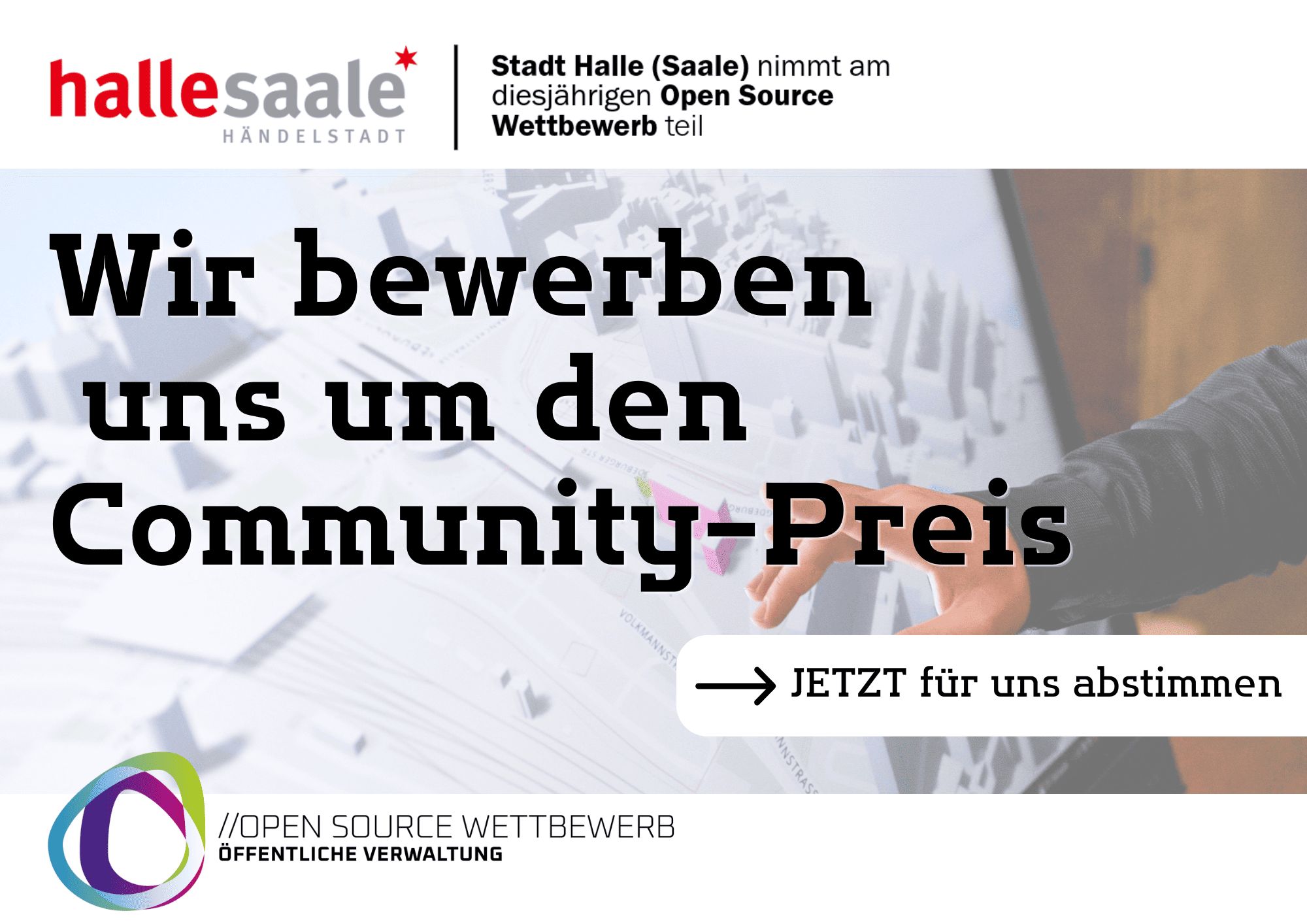 Voting-Aufruf Community-Award