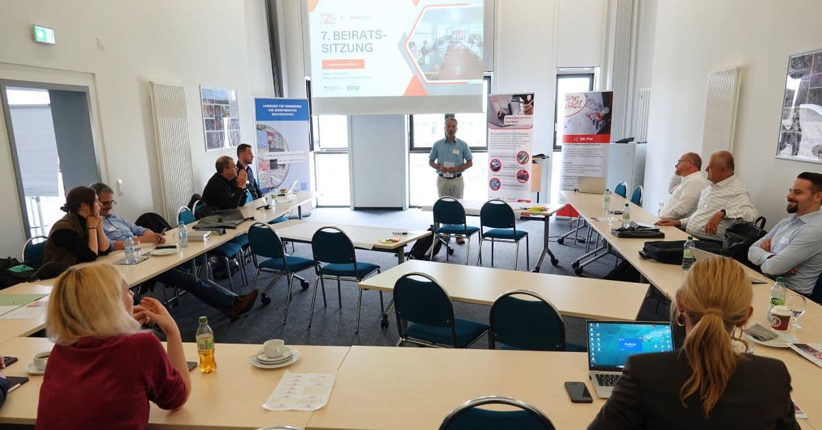 7. Smart-City-Beiratssitzung, Eröffnung durch Arnulf Schnabel vom LVermGeo