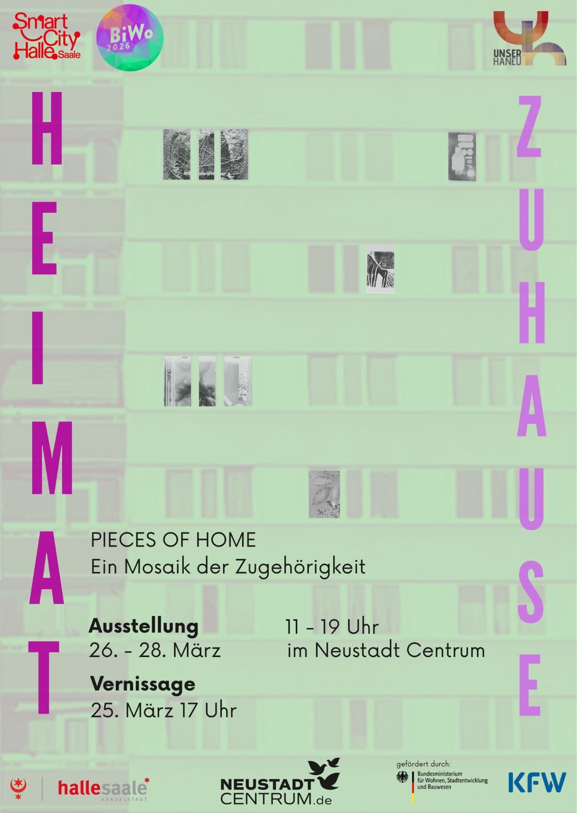 Ausstellung Pieces of Home