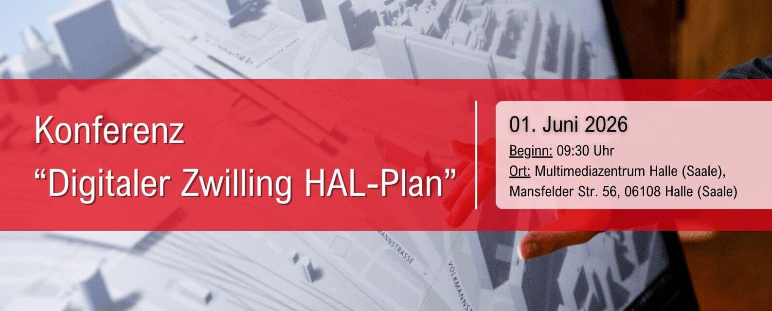 Konferenz "Digitaler Zwilling HAL-Plan"